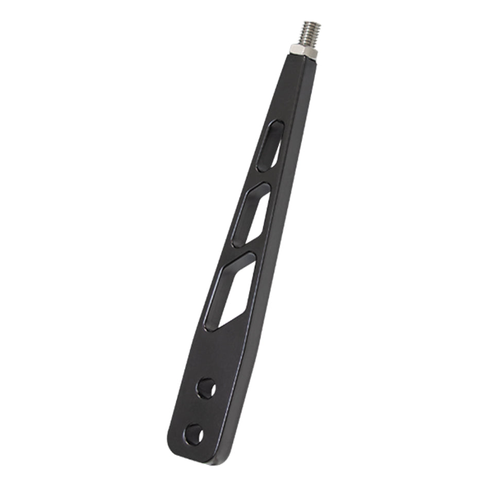 Shift Lever 8in Straight Grid Black Tremec Shifter Sticks Billet Specialties