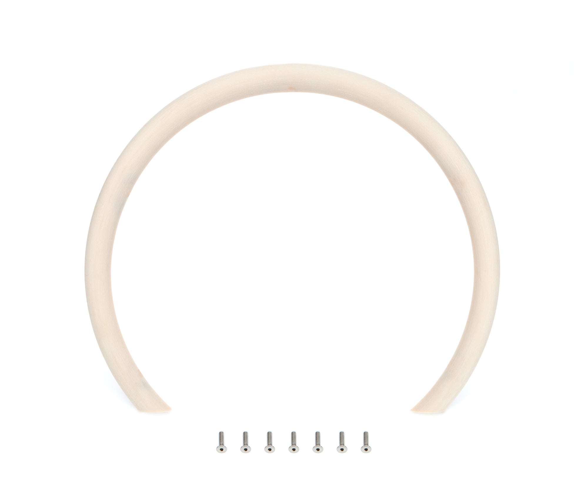 Steering Wheel Half Wrap 14in D-Shape No Leather Steering Wheel Covers Billet Specialties