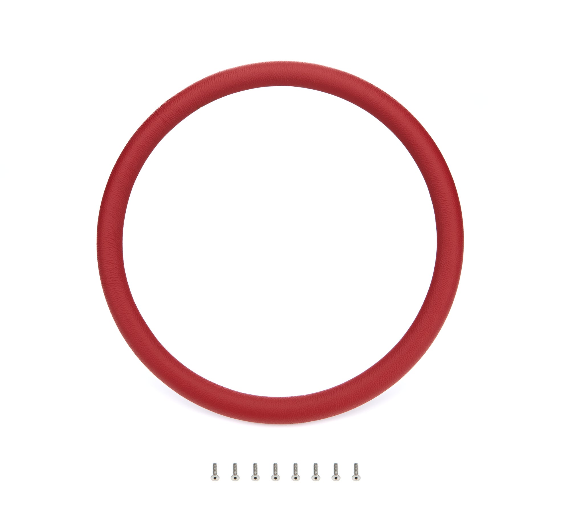 Steering Wheel Red Wrap Leather Half Steering Wheel Covers Billet Specialties