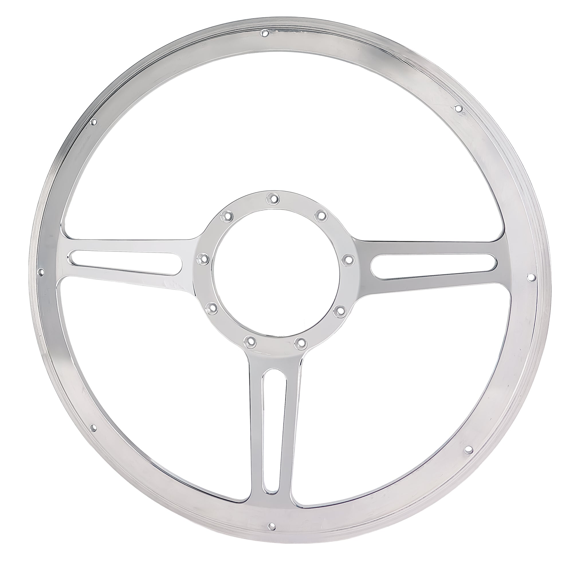 Steering Wheel 1/2 Wrap 14in Split Spoke Steering Wheels and Components Billet Specialties