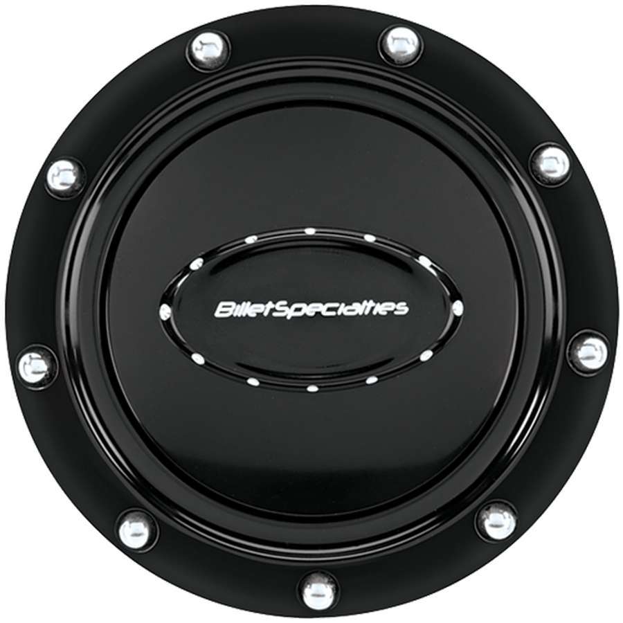 Horn Button Riveted Black Anodized Horn Buttons Billet Specialties