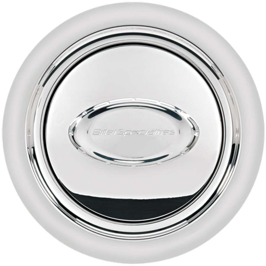 Horn Button Smooth Polished Logo Horn Buttons Billet Specialties