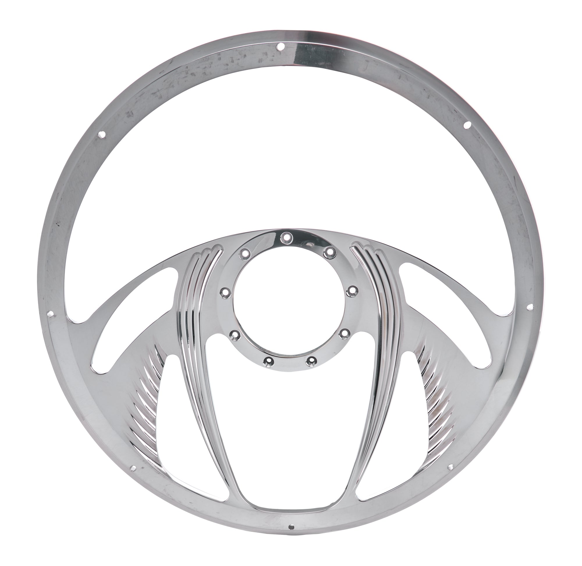 Steering Wheel Half Wrap 15.5in Psycho Steering Wheels and Components Billet Specialties