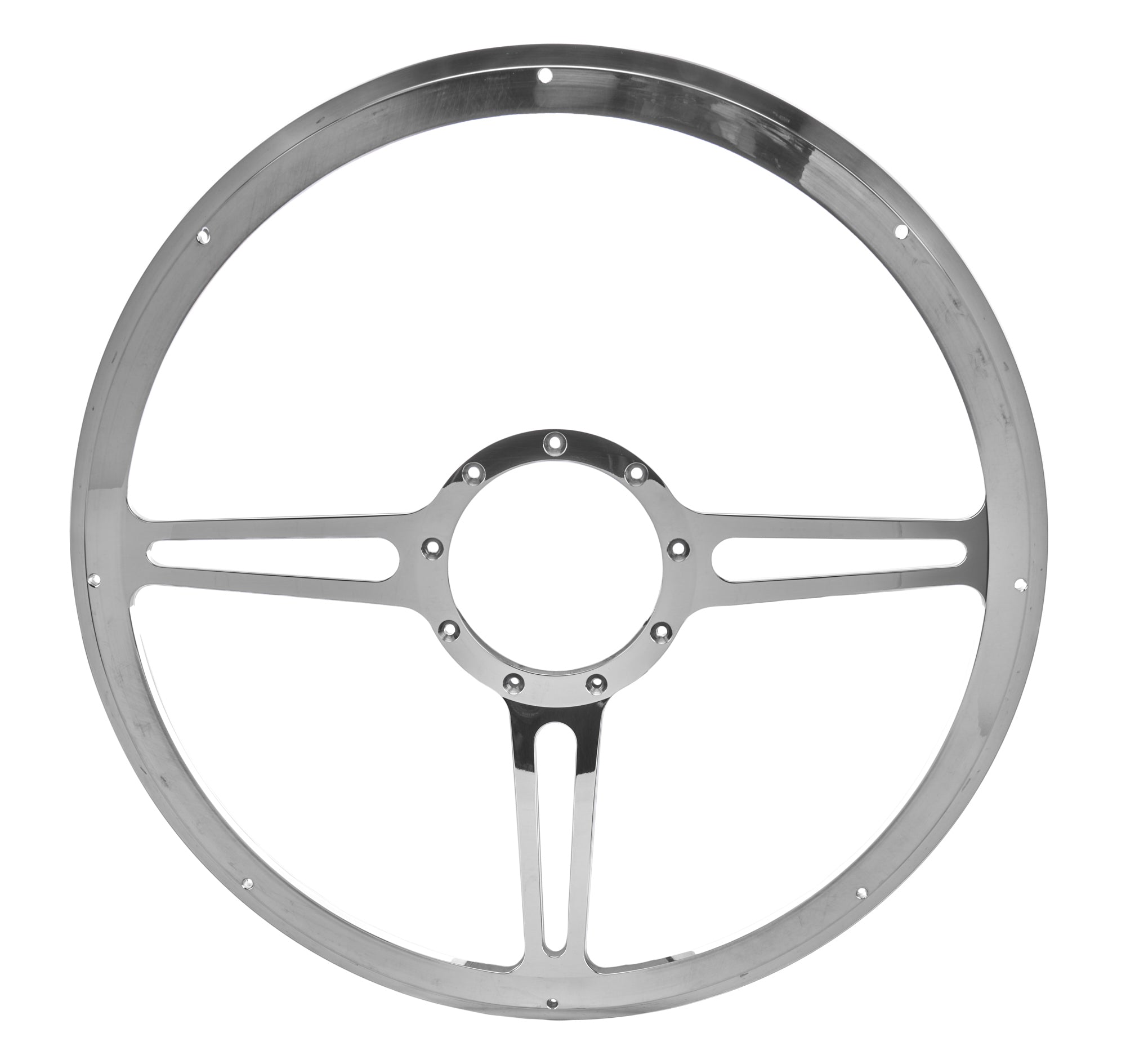 Steering Wheel 15.5in Split Spoke Steering Wheels and Components Billet Specialties
