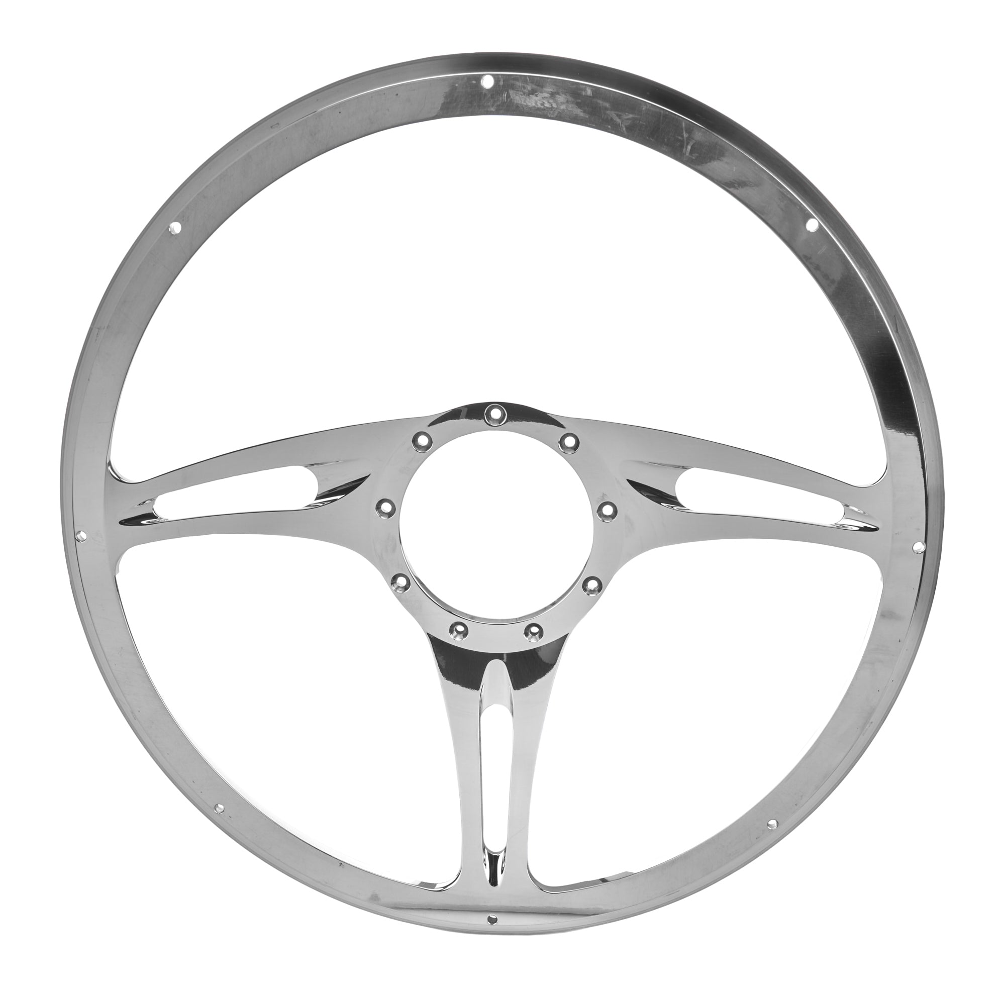 Steering Wheel Half Wrap 15.5in Stealth Steering Wheels and Components Billet Specialties