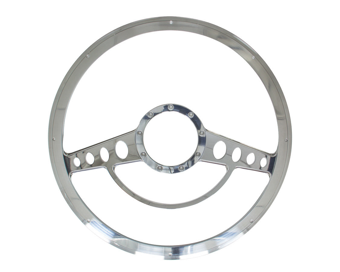 Half Wrap 15.5in Steering Wheel Classic Steering Wheels and Components Billet Specialties