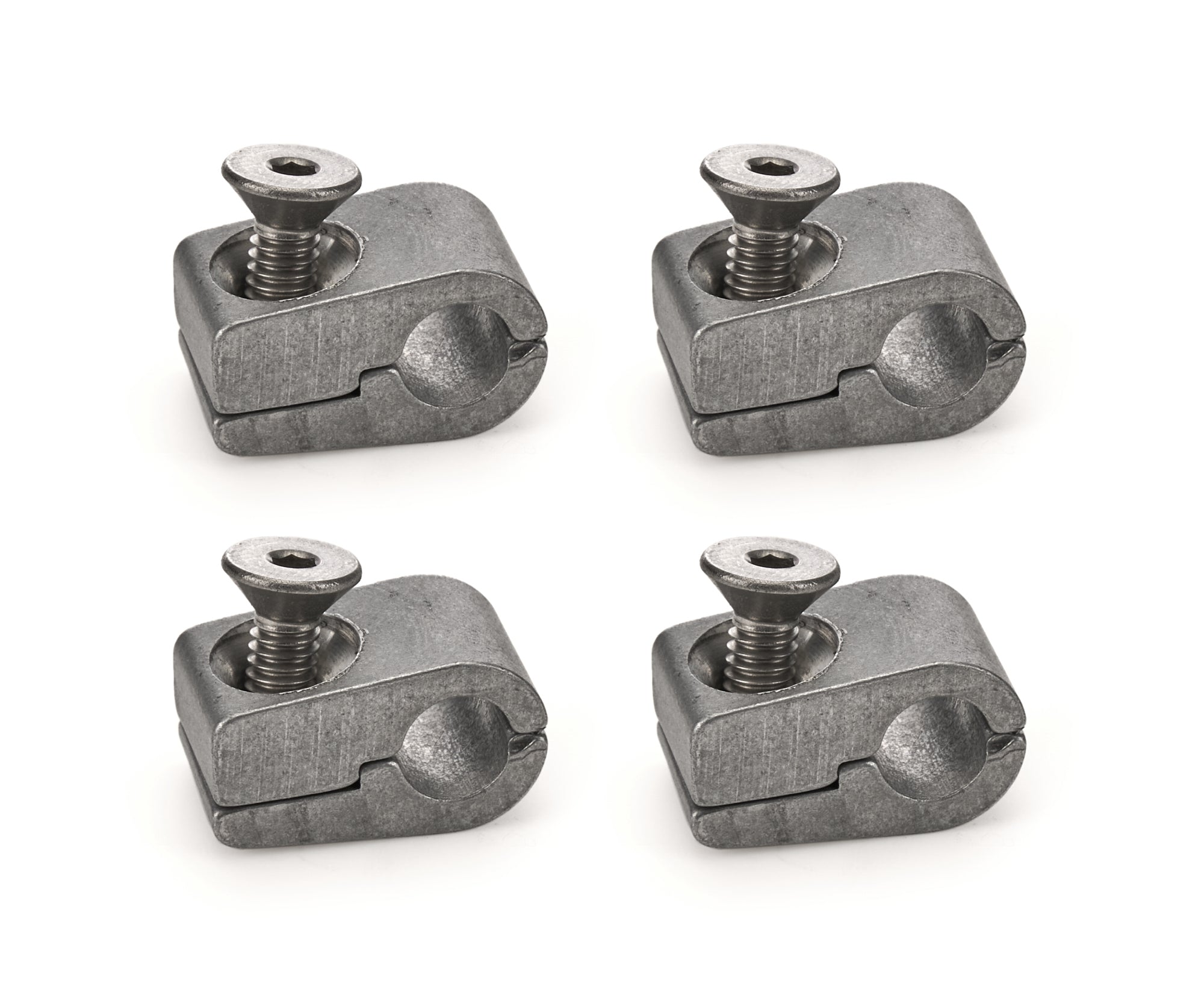 Line Clamps 1/4in (4PK) Hose Support Brackets Billet Specialties