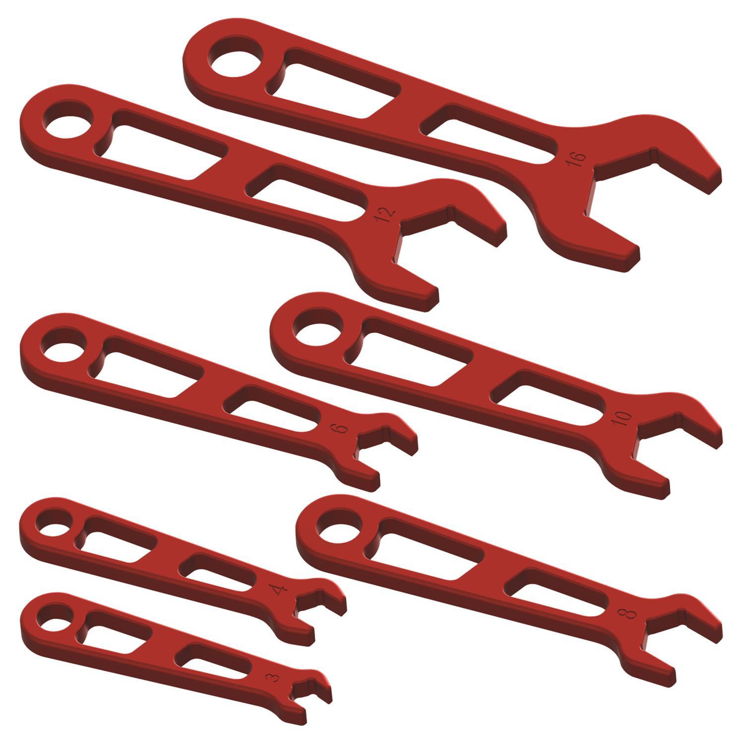 -AN Wrench Set 7 Pieces Wrenches Billet Specialties