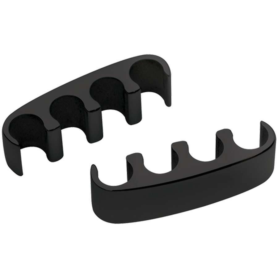 4 Wire Separator Floating Black Pair Wire Looms Billet Specialties