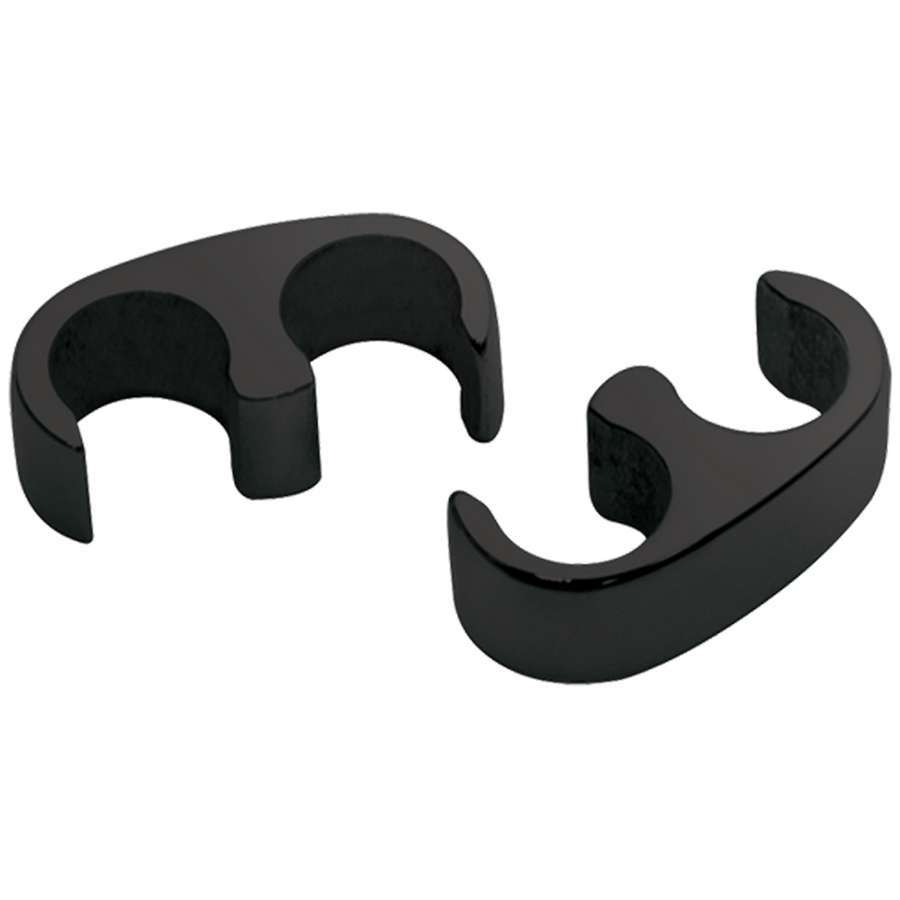 2 Wire Separator Floating Black Pair Wire Looms Billet Specialties