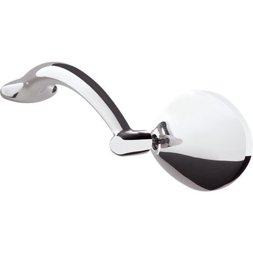 Mirror Set Oval Offset Exterior Mirrors Billet Specialties