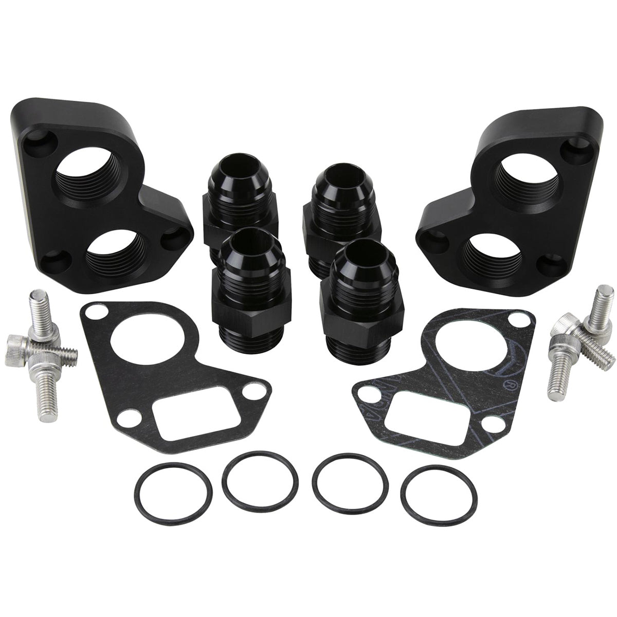 LS Engine Remote Water Pump Adapters Water Pump Block Off Plates - Adapters Billet Specialties