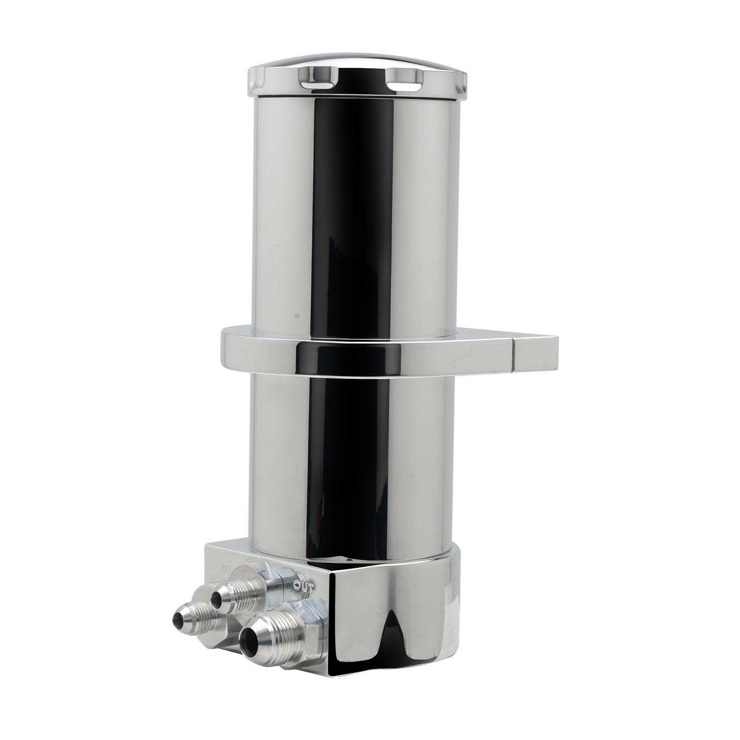 Hydroboost Power Steerin Reservoir w/Bkt Polished Power Steering Reservoirs Billet Specialties