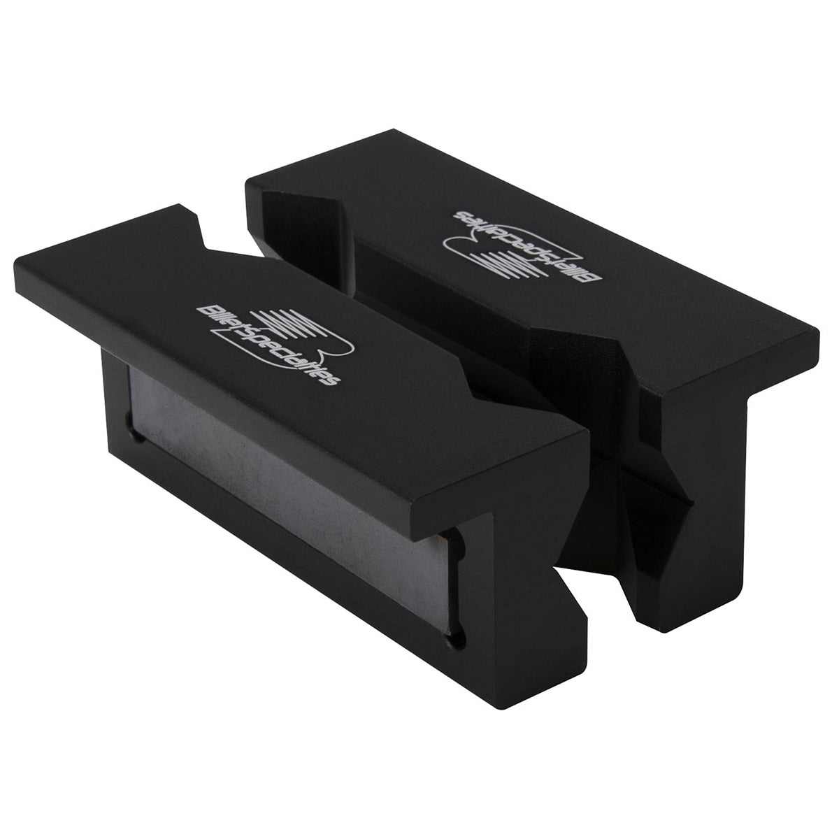 Vise Jaw Inserts Billet Aluminum Black Vise Jaw Inserts Billet Specialties