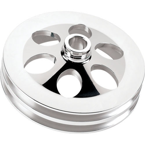 Power Steering Pulley 2 Groove Press on 77- GM Power Steering Pulleys Billet Specialties