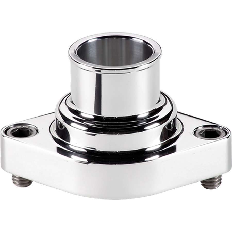 Polished Thermostat Hsng Straight Up Water Necks - Thermostat Housings Billet Specialties