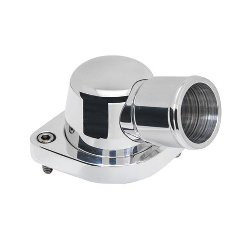 LS Thermostat Housing 15-Degree Polished Water Necks - Thermostat Housings Billet Specialties
