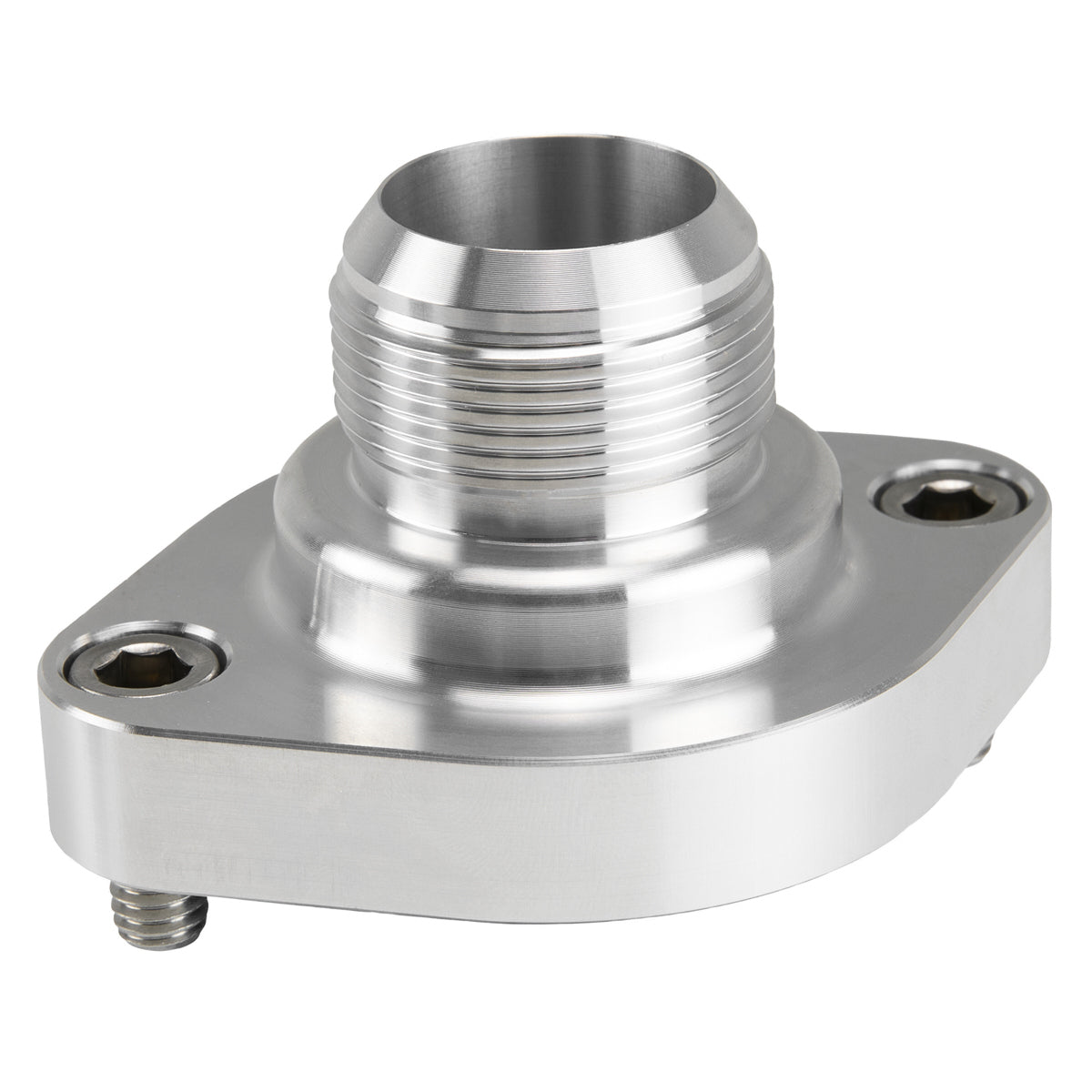Thermostat Housing -20 AN Mopar Style Polished Water Necks - Thermostat Housings Billet Specialties