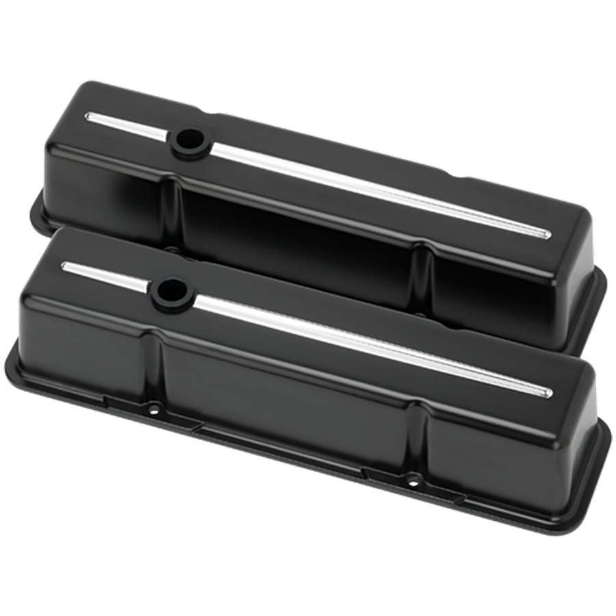 SBC Tall Valve Covers Black Valve Covers Billet Specialties