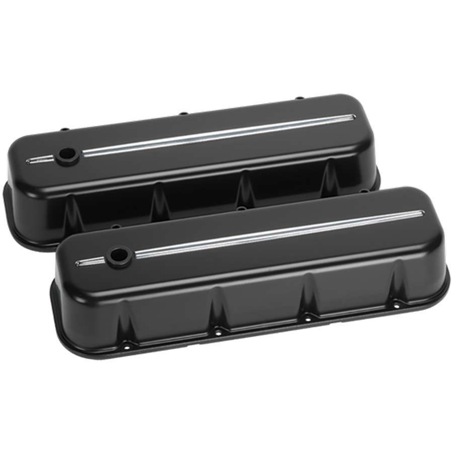BBC Tall Valve Covers Black Valve Covers Billet Specialties