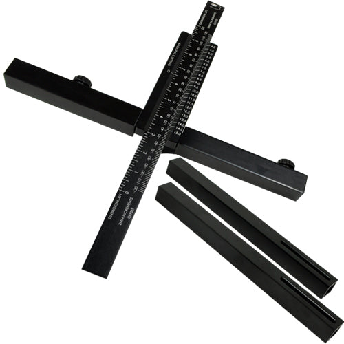 Wheel Backspace/Offset Measurement Tool Black Wheel/Tire Simulator Billet Specialties