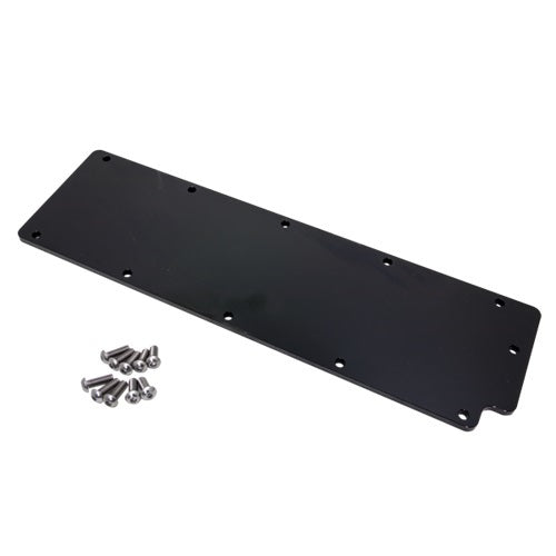 LS Plain Valley Cover Black Intake Valley Covers Billet Specialties