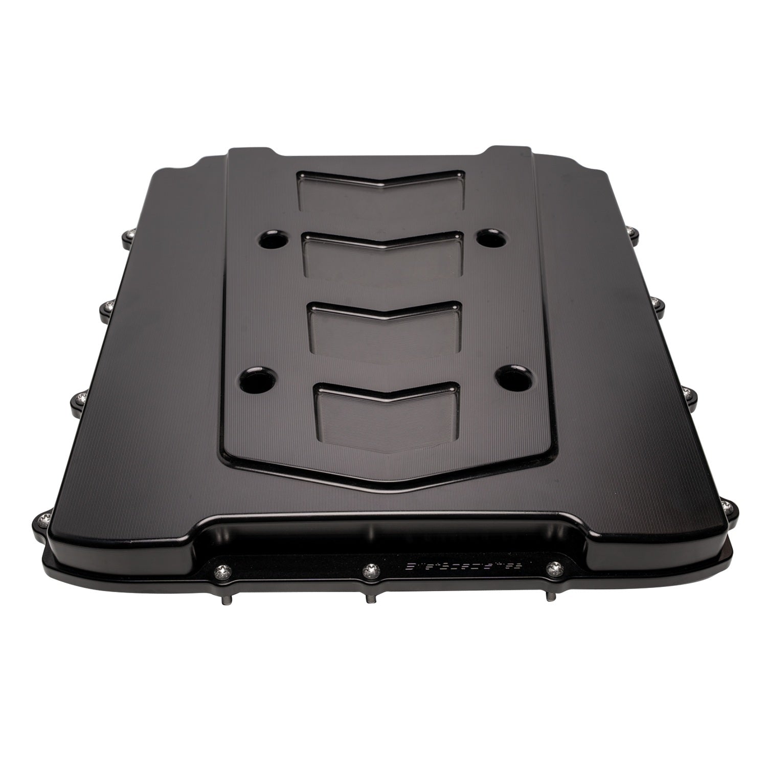 LS GenV LT4 Supercharger Lid Chevron Black Supercharger Components Billet Specialties