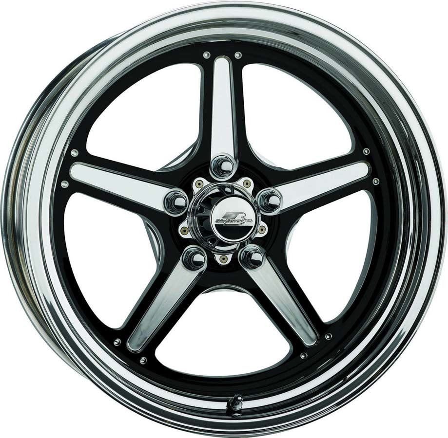 Street Lite Black Wheel 15x4 2.25in BS Wheels Billet Specialties