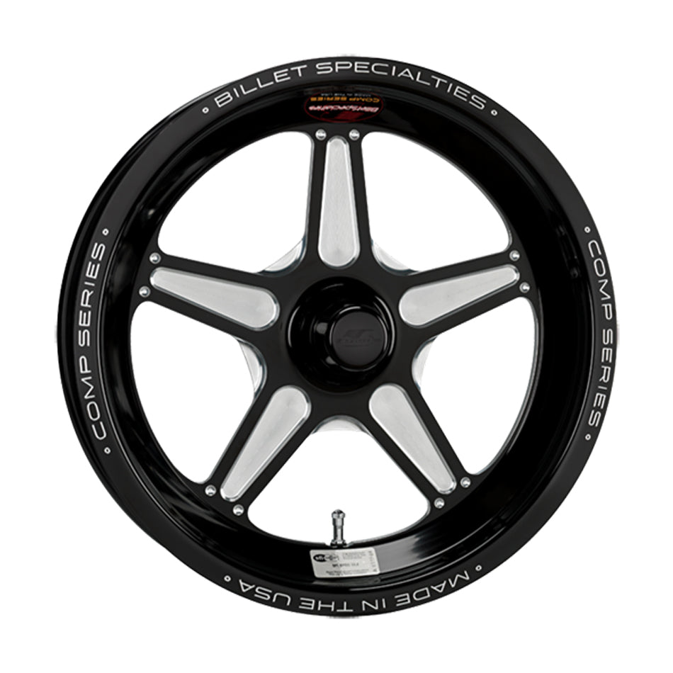 Wheel/15 X 3.5 1-PC. SPN DL STRNG ULTRA/Black Ano Wheels Billet Specialties