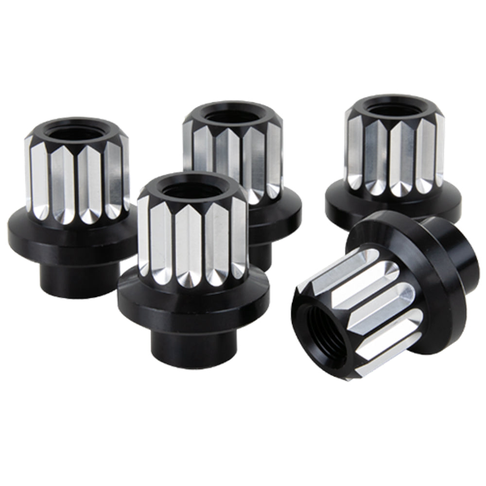 Race Lug Nuts 5 Pack 1/2-20 x 1/2in Wheel Lug Nuts Billet Specialties