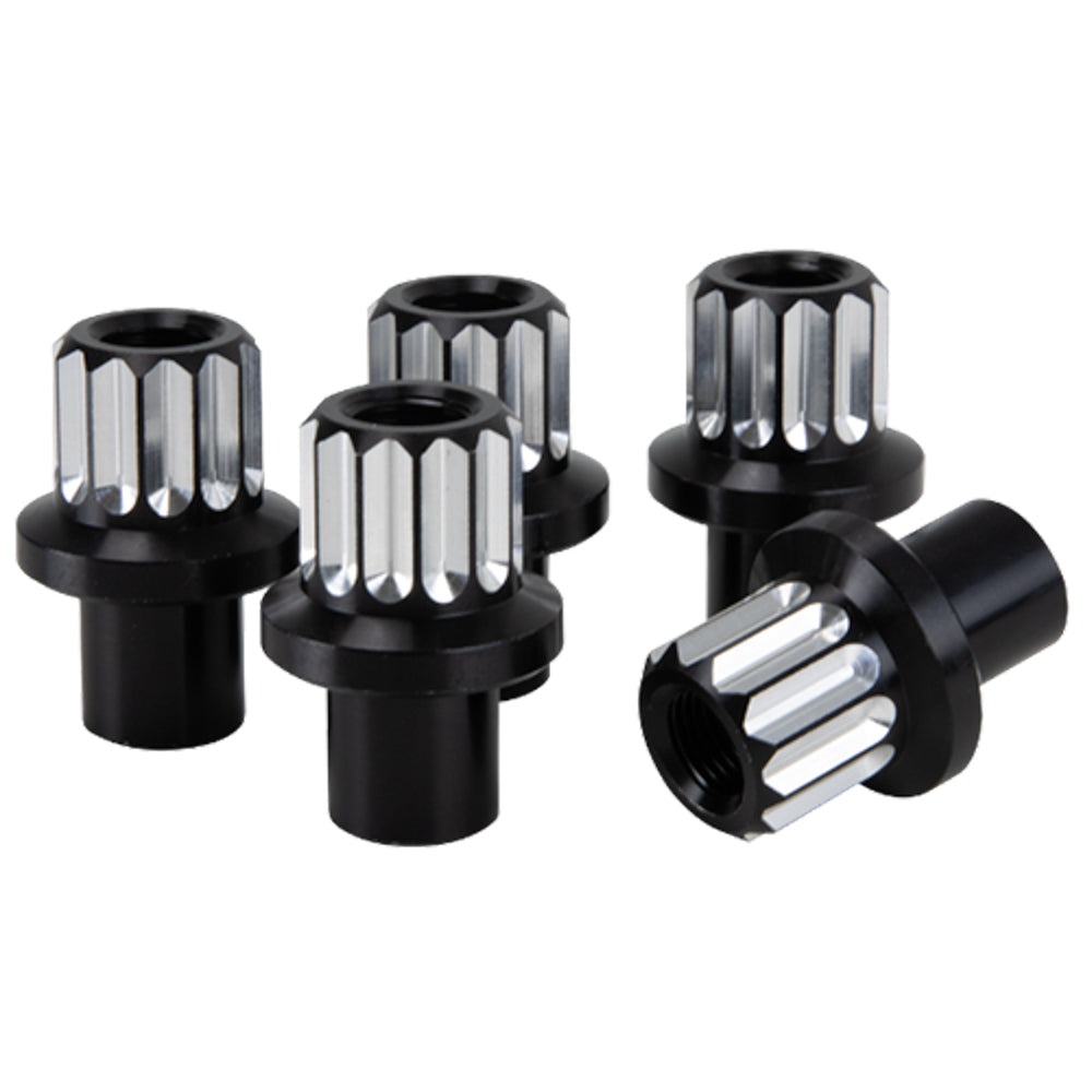Race Lug Nuts 5 Pack 1/2-20 x 3/4in Wheel Lug Nuts Billet Specialties