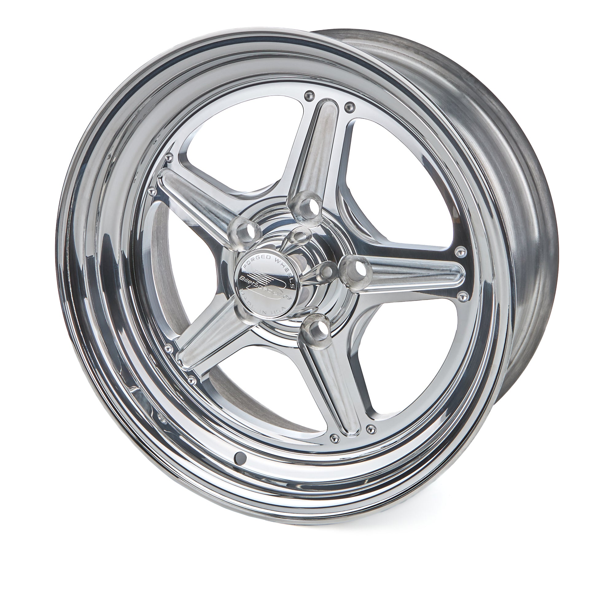 Street Lite Wheel 15x6 3.5 BS 5x4.5 BC Wheels Billet Specialties