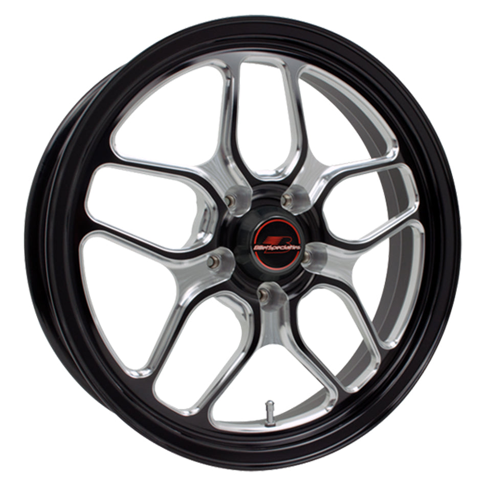 Win Lite Wheel Black 17 x 4.5 2.0in BS Wheels Billet Specialties