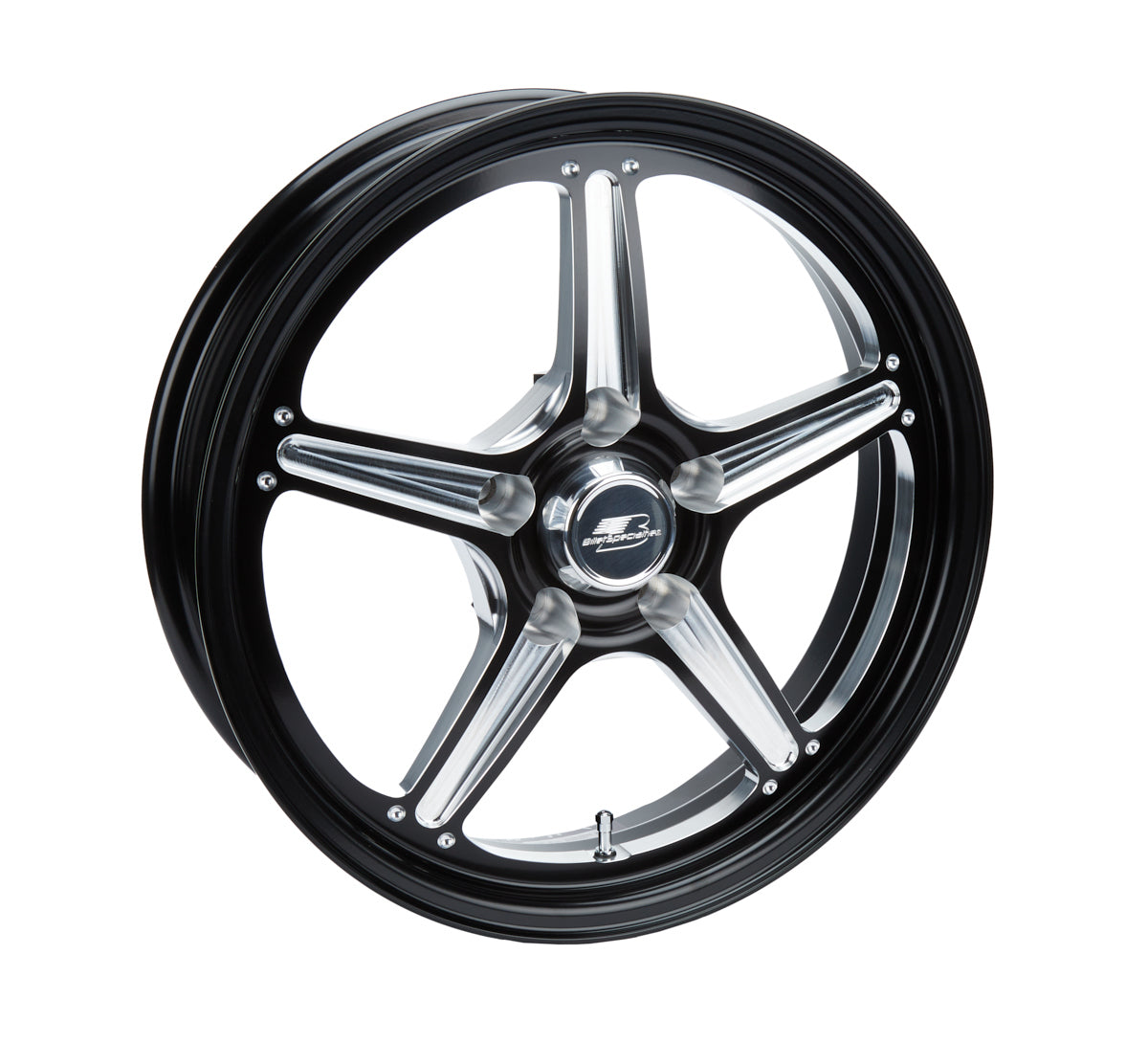 Street Lite Wheel Black 17 x 4.5 5 2.0in BS Wheels Billet Specialties