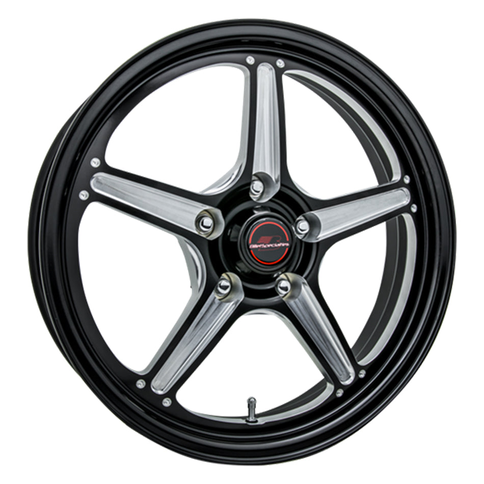 Street Lite Wheel Black 17X4.5 2.0in BS Wheels Billet Specialties