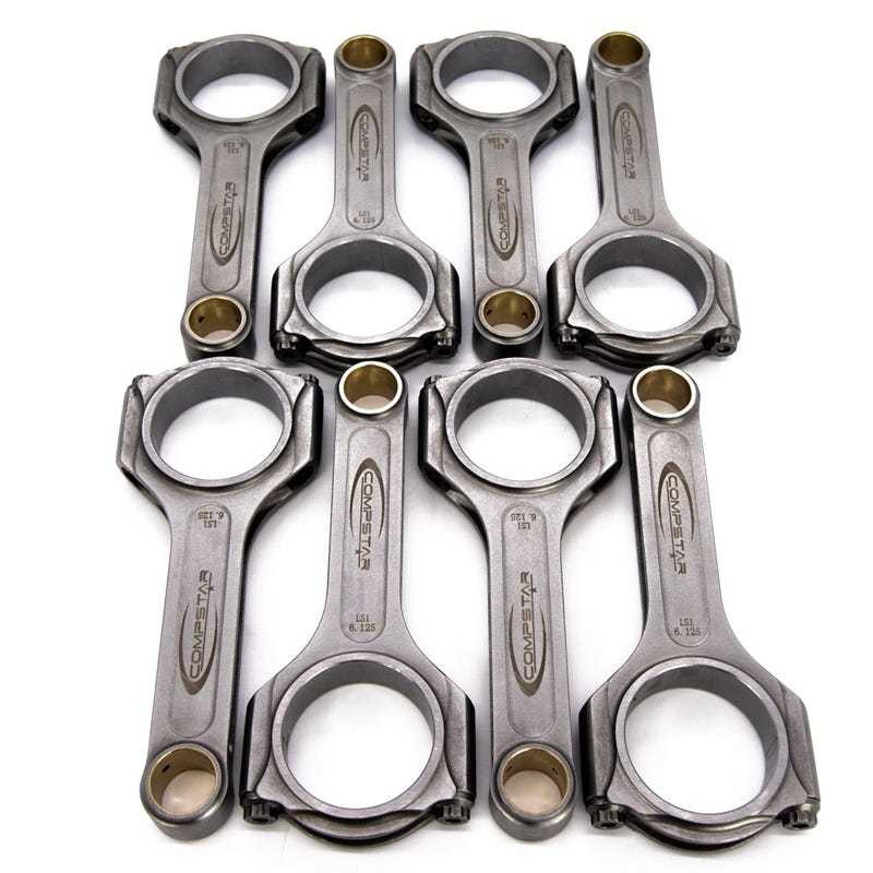 SBC CS Extreme Rod Set 6.125 2.100 Pin Dia. Connecting Rods Callies