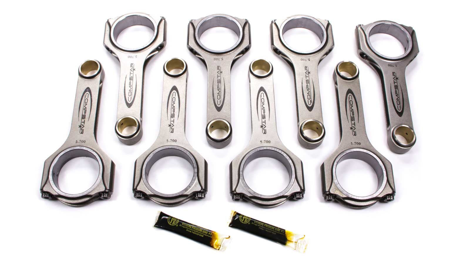 SBC Forged H-Beam Rods - 6.200/2.100 Connecting Rods Callies