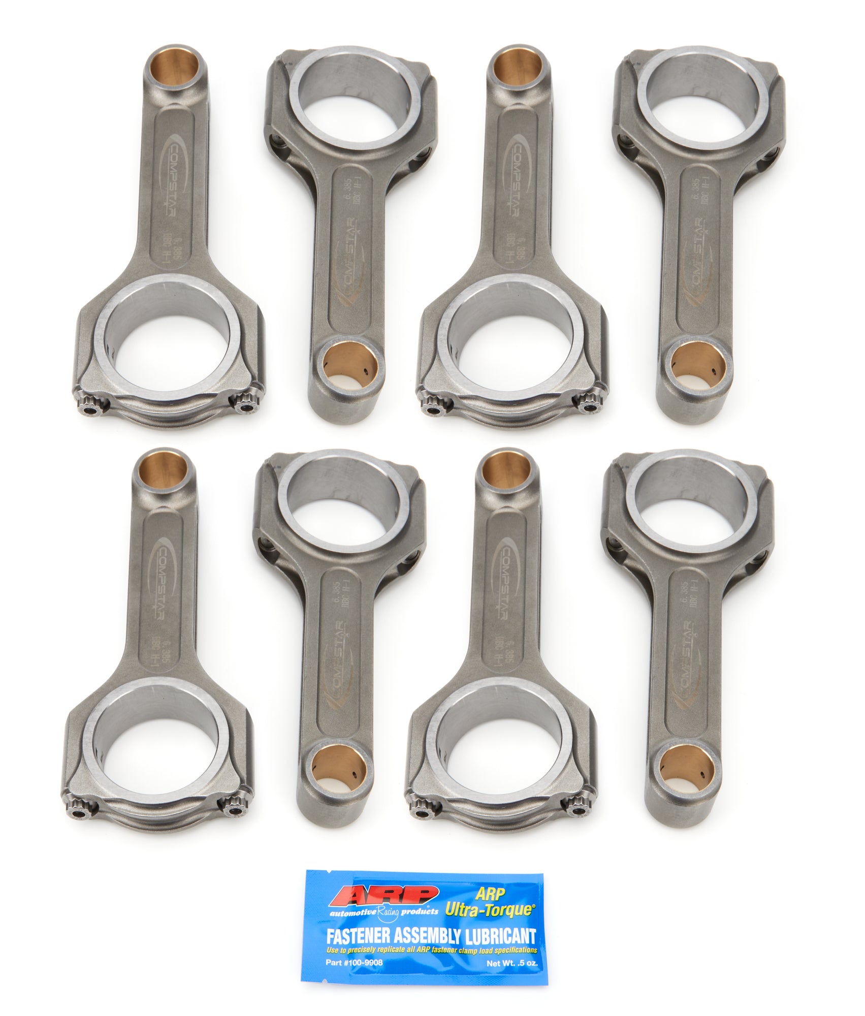 BBC 6.385 H-Beam Rod Set Compstar Extreme Connecting Rods Callies