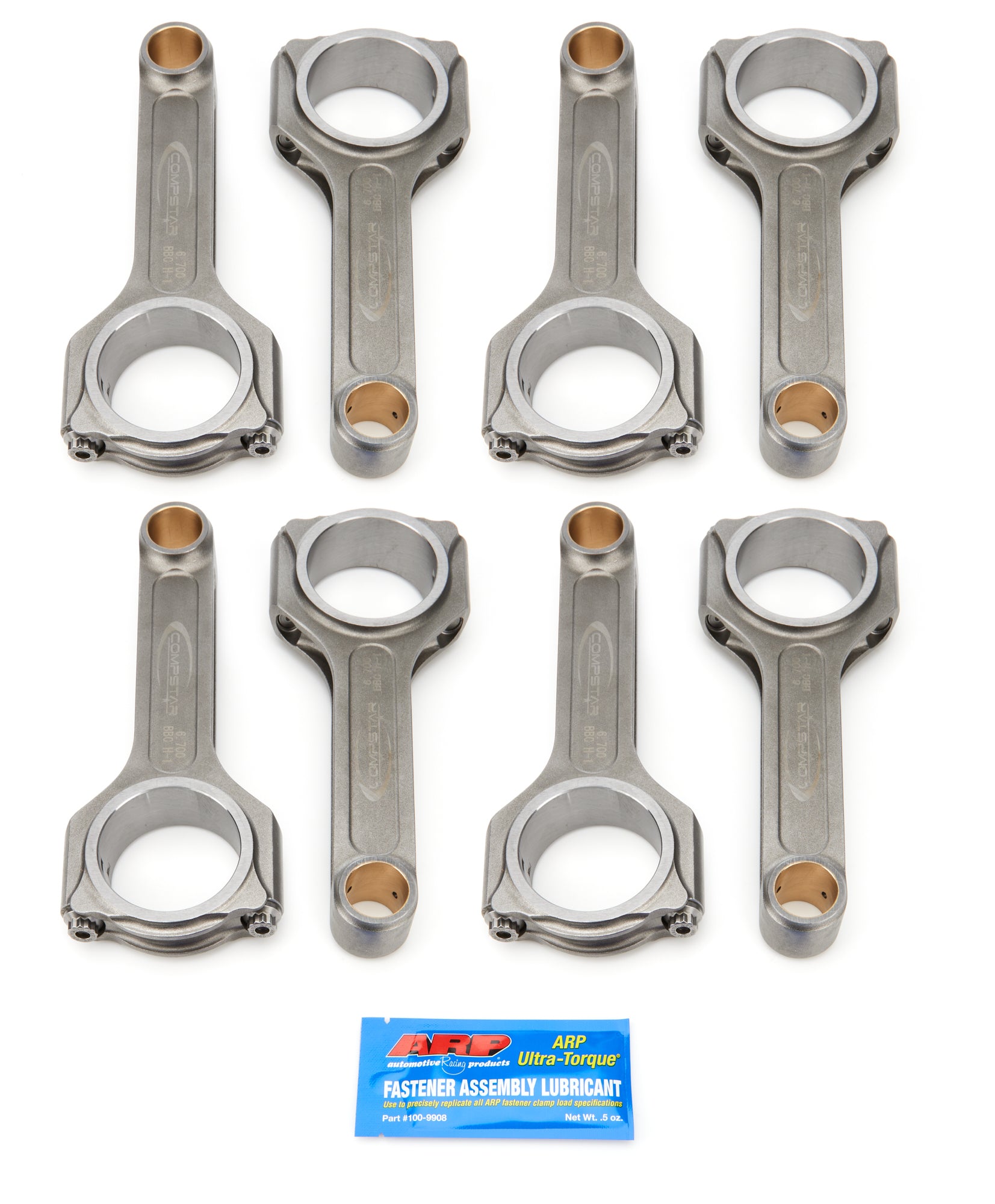 BBC 6.700 H-Beam Rod Set Compstar Extreme Connecting Rods Callies