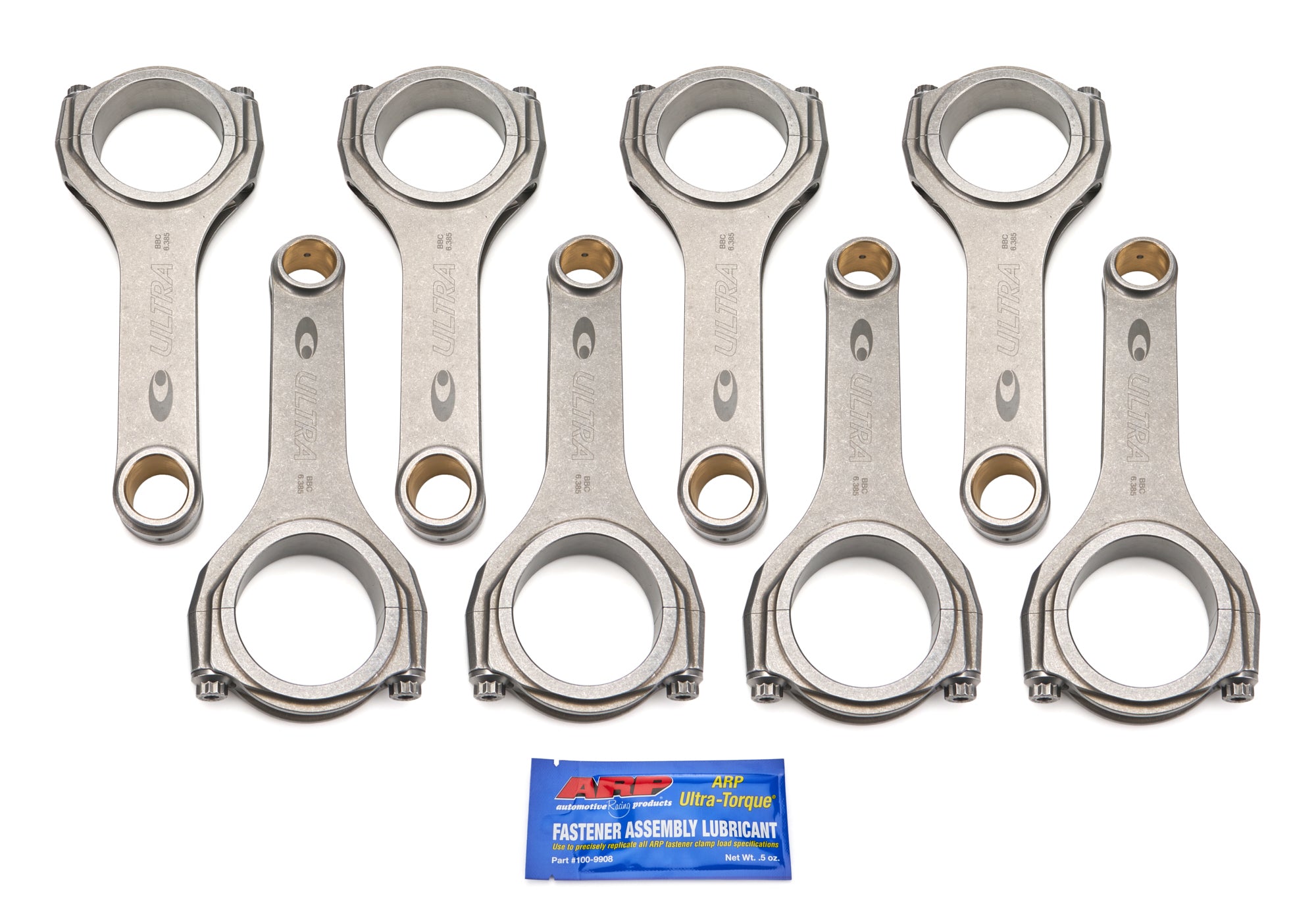 BBC Forged H-Beam Rods - 6.385 Connecting Rods Callies