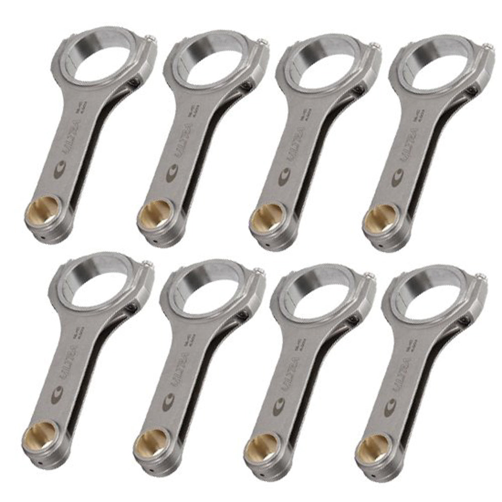SBC 6.000 XD H-Beam 4330 Forged Rod Set Connecting Rods Callies