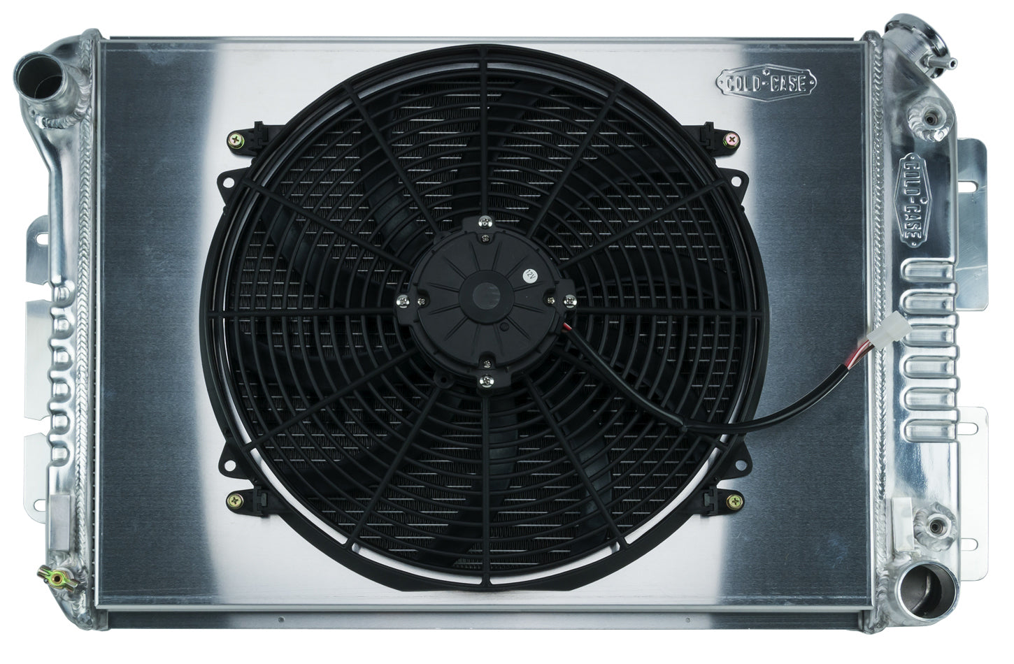 67-69 Camaro BB / Firebi rd AT Radiator &16in Fan Radiator Kit COLD-CASE Radiators