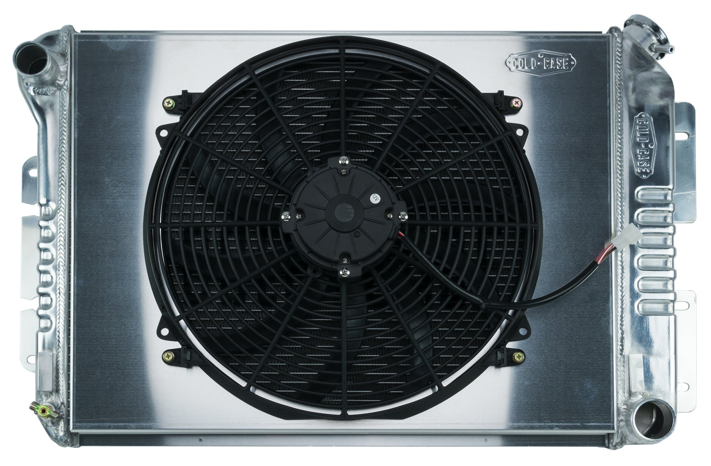 67-69 Camaro BB / Firebi rd MT Radiator &16in Fan Radiator Kit COLD-CASE Radiators