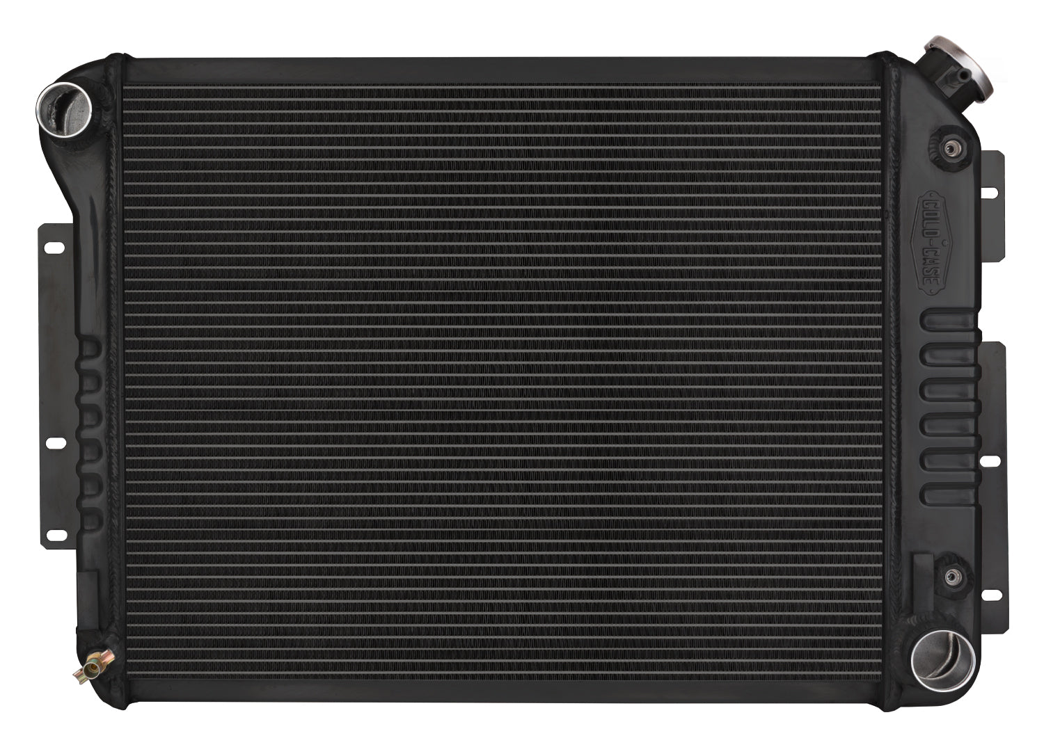67-69 Camaro SBC AT Black Radiators COLD-CASE Radiators