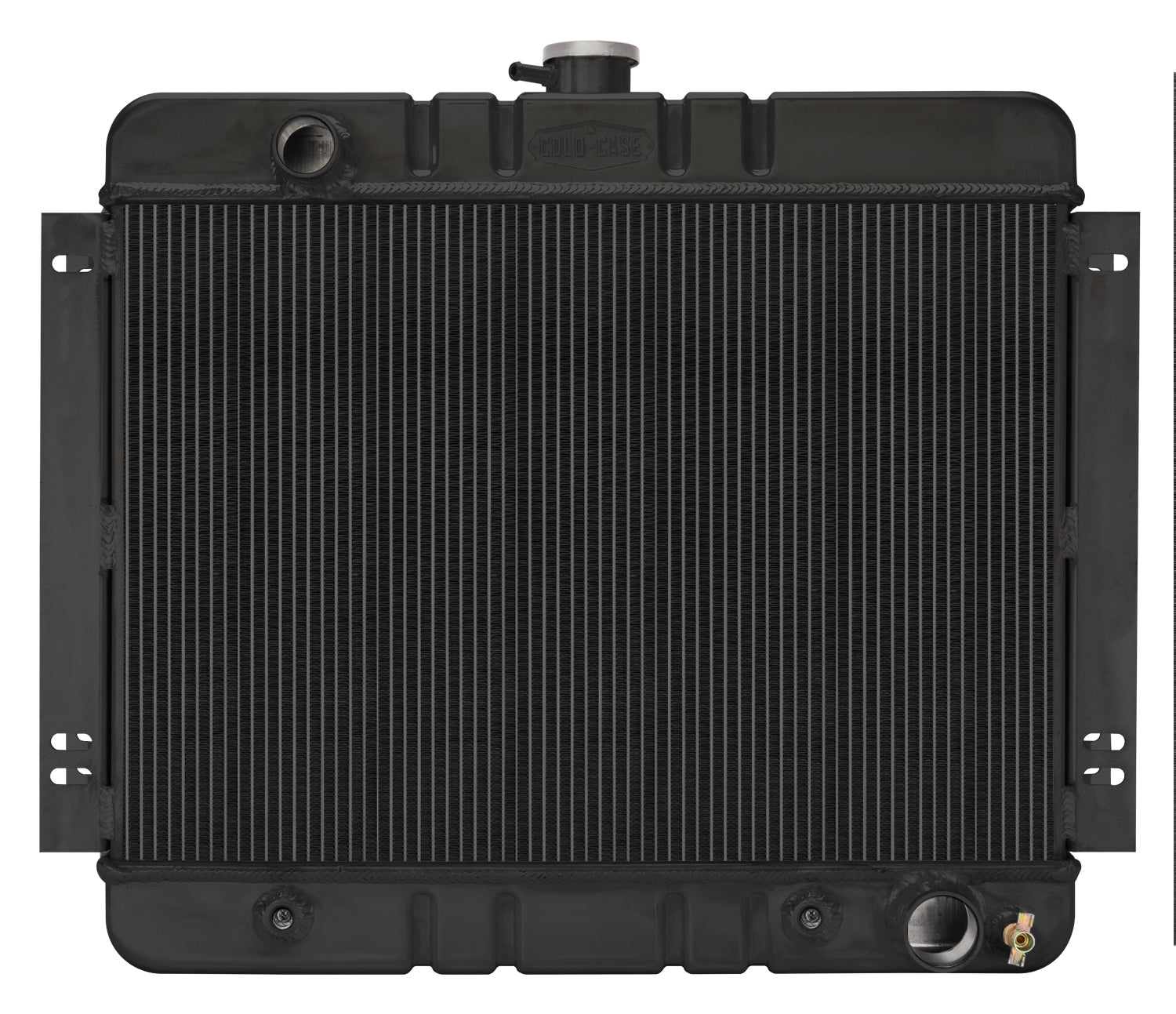 62-67 Nova Radiator Auto Trans Black Radiators COLD-CASE Radiators
