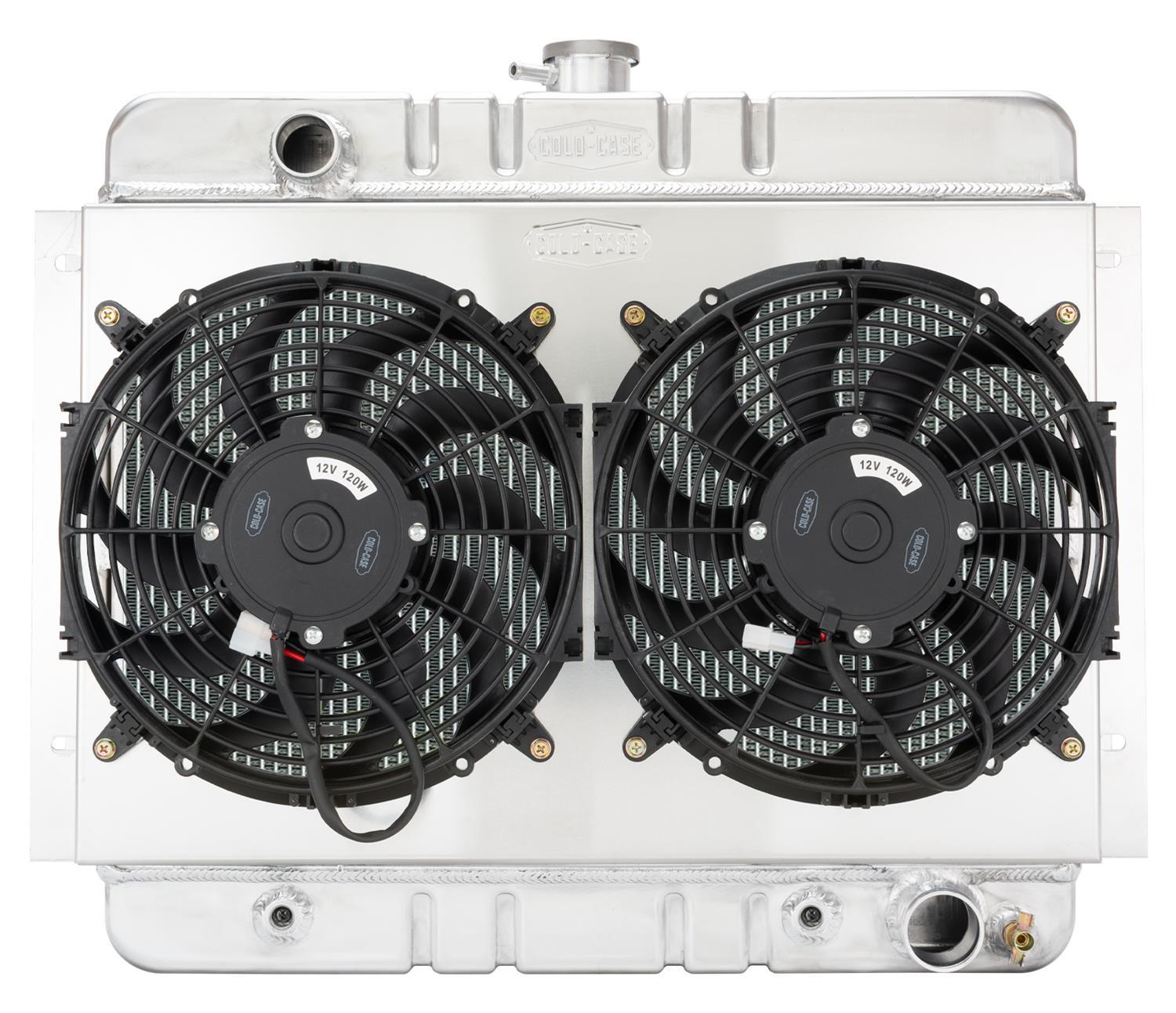 62-67 Nova AT 16in Aluminum Radiator Radiators COLD-CASE Radiators