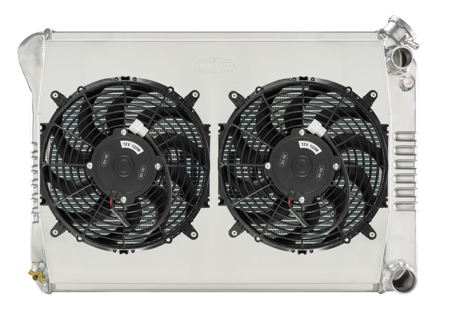 68-79 Nova Radiator LS LS Swap Dual 12in Fan Radiator COLD-CASE Radiators