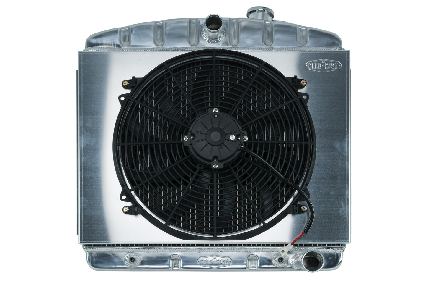 55-57 Tri-5 Chevy Radiat or & 16in Fan Kit Radiator Kit COLD-CASE Radiators