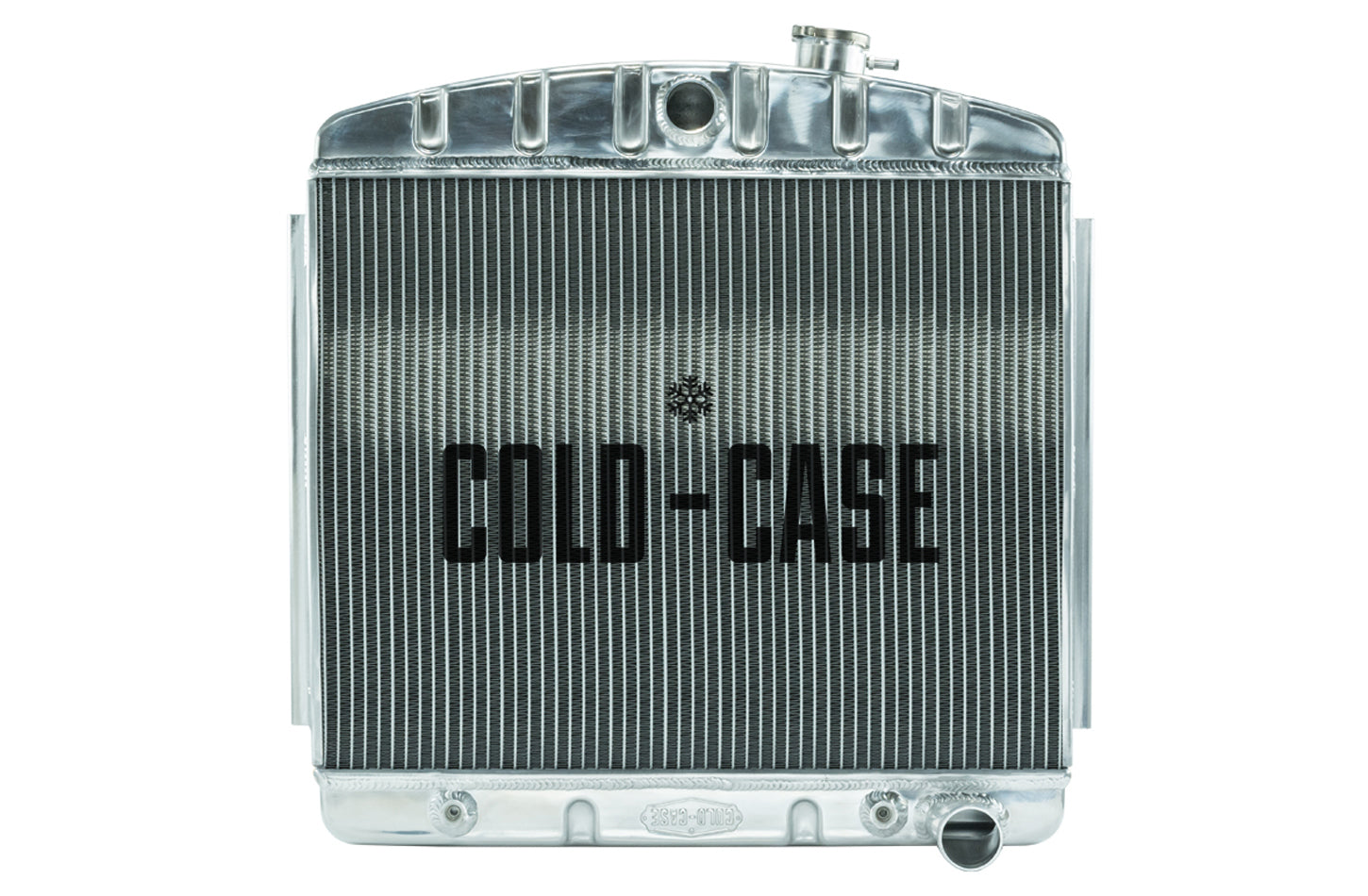 55-57 Tri-5 Chevy Radiat or (V8 Mount) Radiator COLD-CASE Radiators