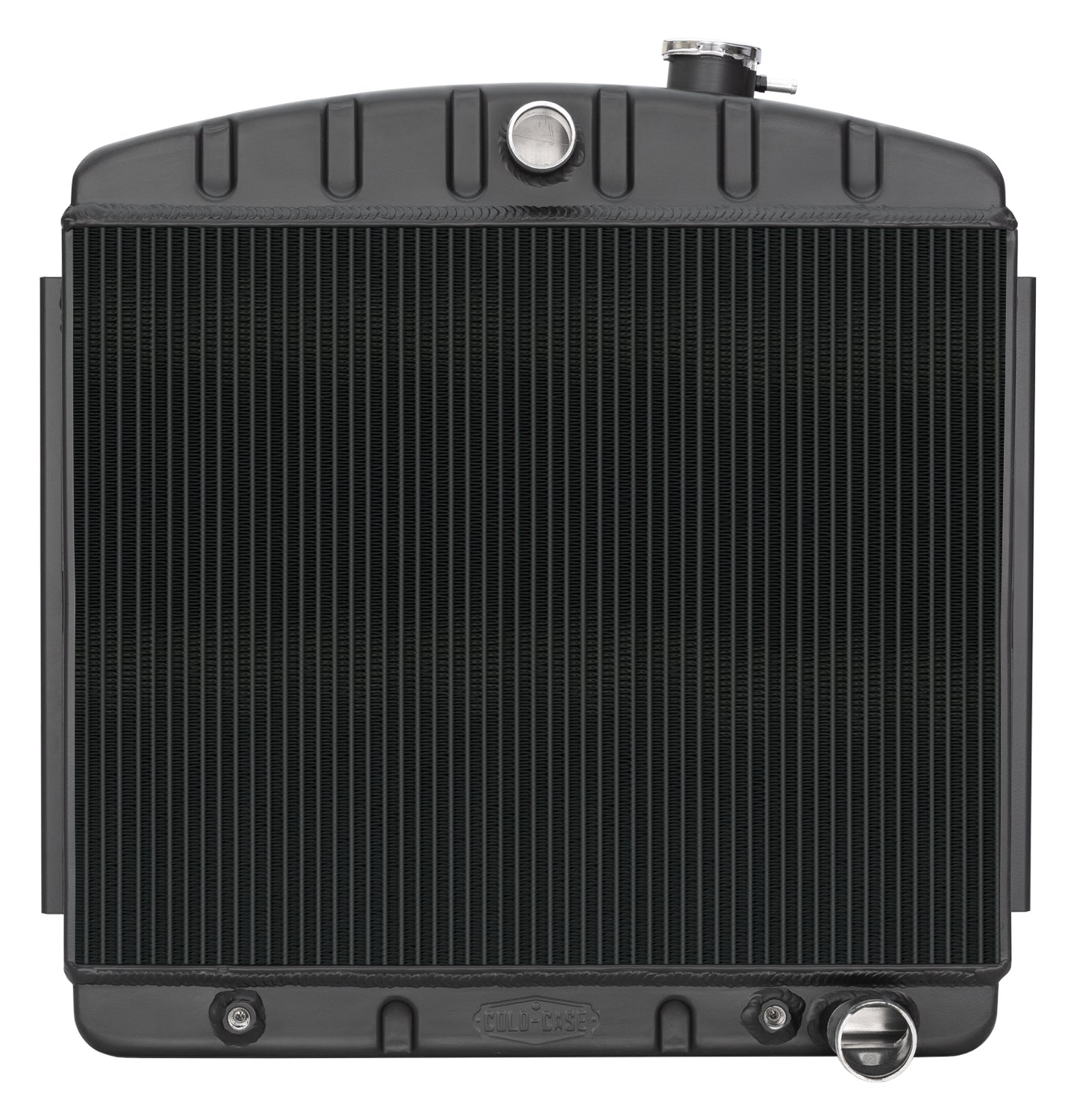 55-56 Chevy Radiator 6 Cylinder Black Radiators COLD-CASE Radiators